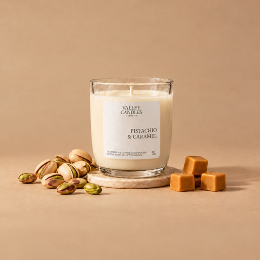 Pistachio & Caramel Candle